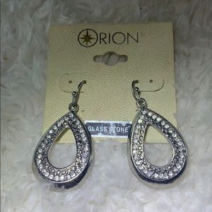 Rhinestone earrings